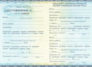 Формы выдаваемых документов